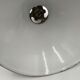 Old enamelled sheet metal lamp