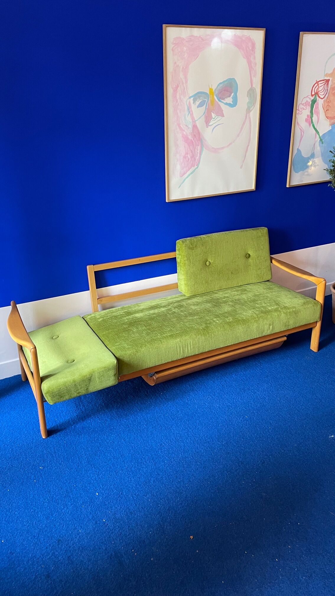 Daybed deux places avec coffre de rangement