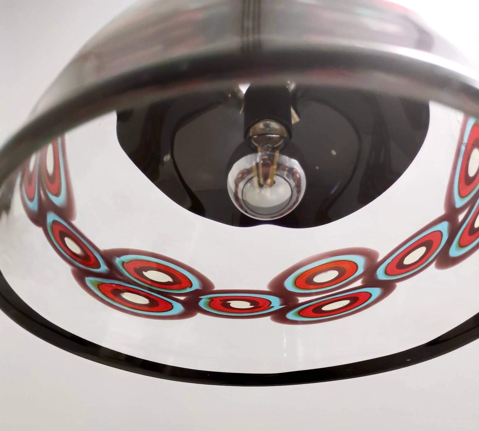 Murano Glass Pendant by Angelo Barovier for Barovier & Toso, Italy