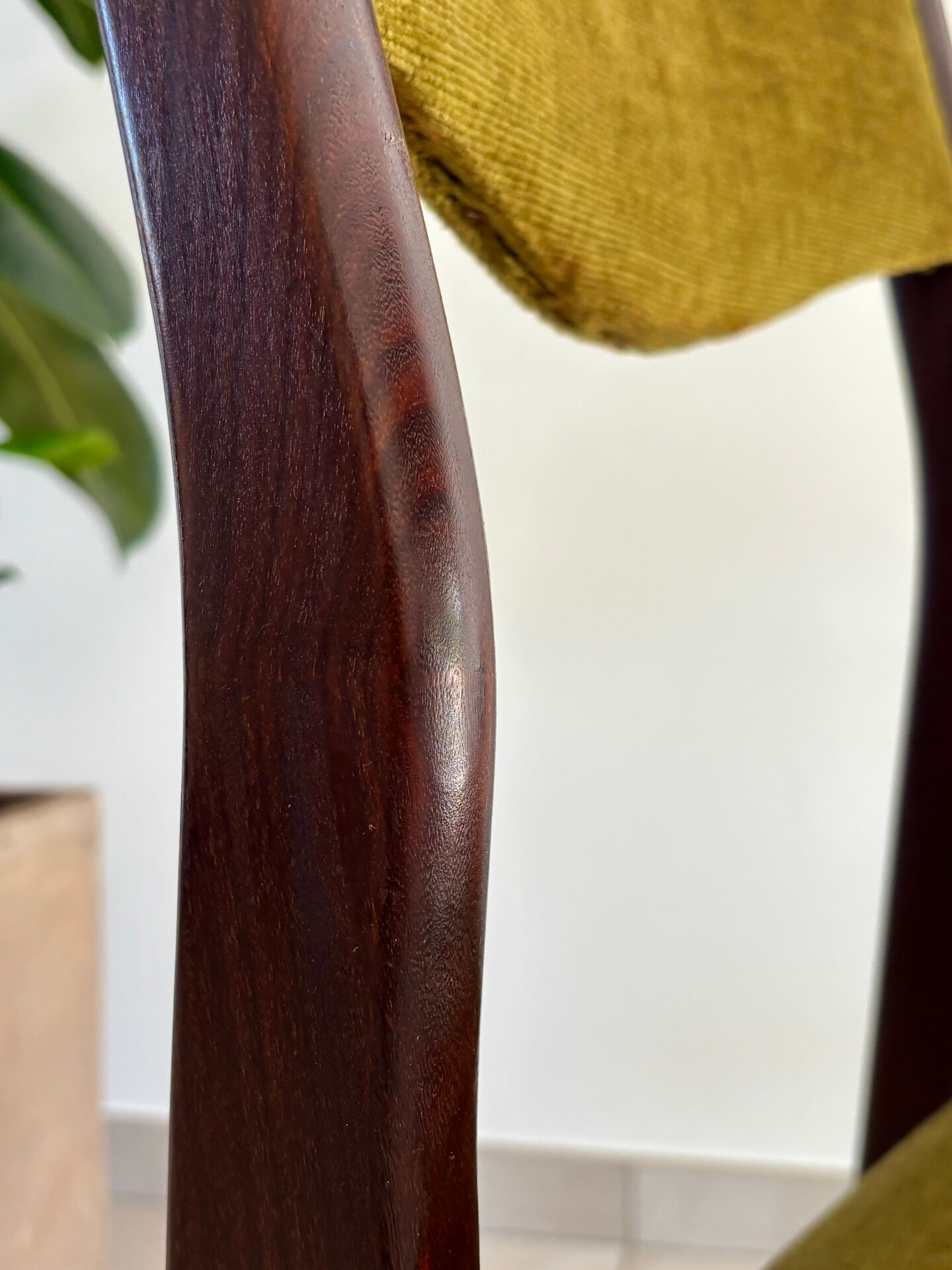 Chaises vintage en palissandre de style scandinave