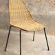 Chaises Basket en Osier par Gian Franco Legler, 1950s
