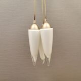Three icicle hanging lamps
