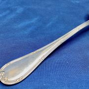 6 cuillères à soupe métal argenté Christofle modèle Rubans croisés