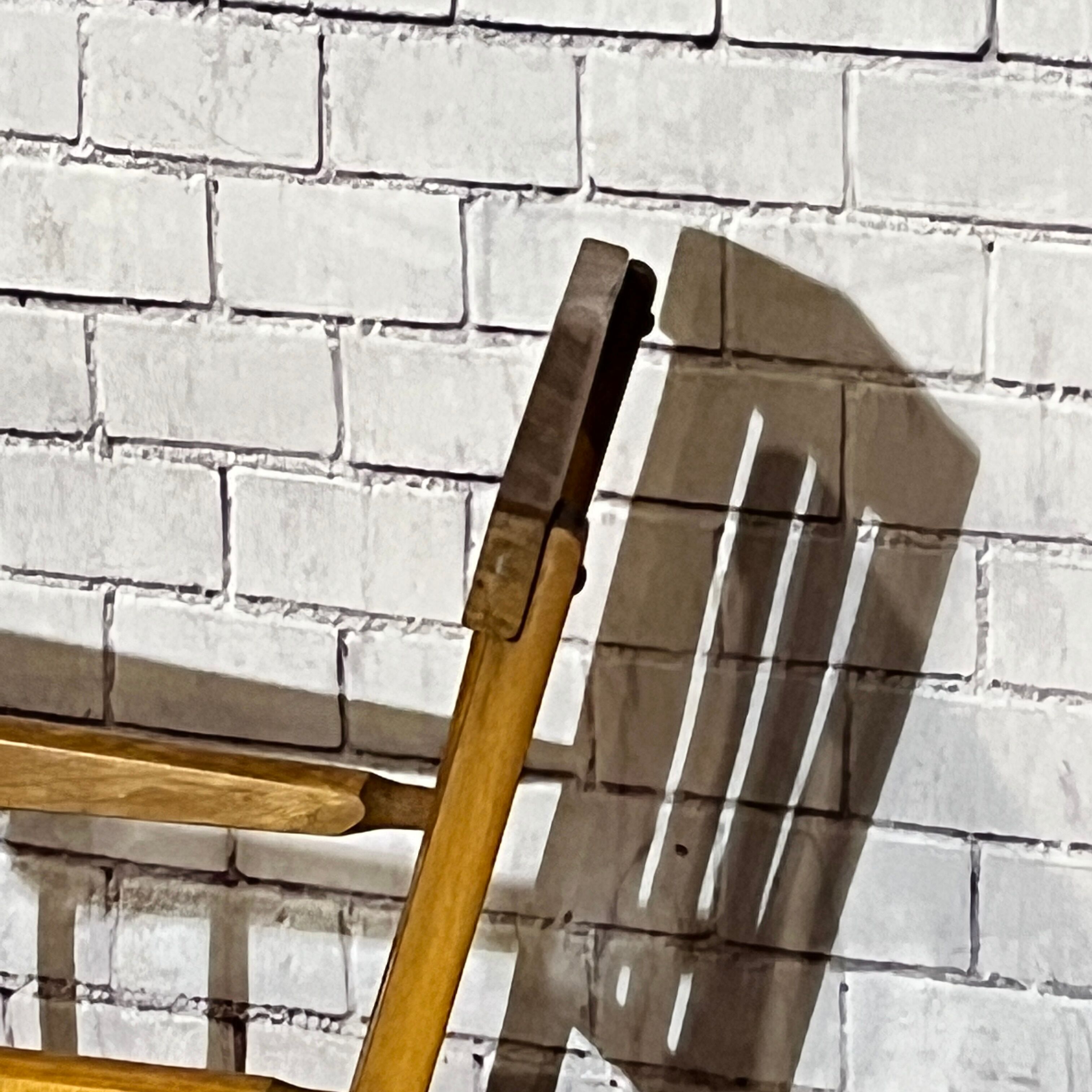 Cheval à bascule en bois