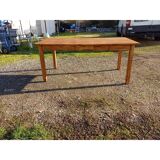 Country farmhouse table in pine