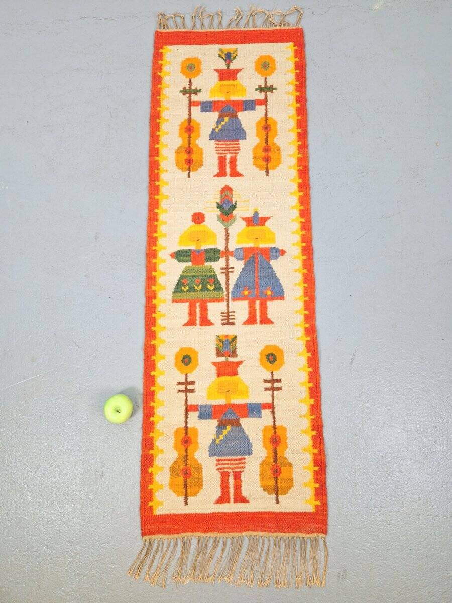 Vintage Chapel Kilim by Maria Domanska for Wawel Broste Kobe, Denmark, 1960s