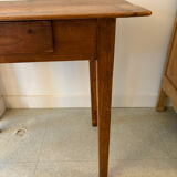 Small pine desk - 1 drawer