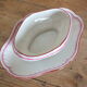 Old pink net sauce pot Lunéville KG China