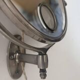 Vintage adjustable illuminated mirror, chrome, Brot Paris 1940