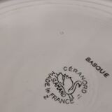 Old dish st amand céranord basque model