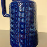 Vase w.g. scheurich bleu cobalt
