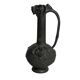 Art Nouveau, a single flower vase jug in pewter signed Petiz around 1900.