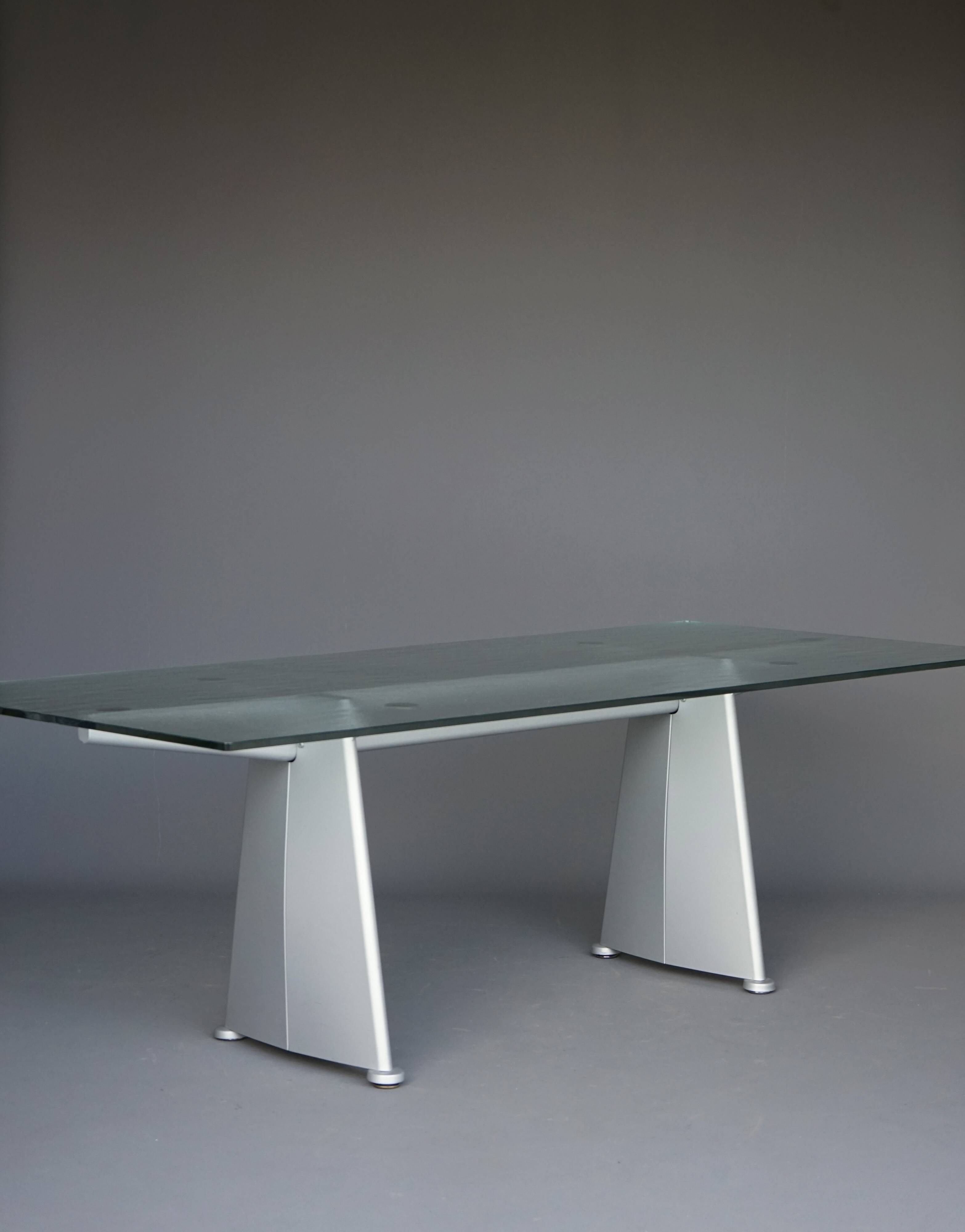Jean Prouvé Trapèze Dining Table for Tecta, 1980s