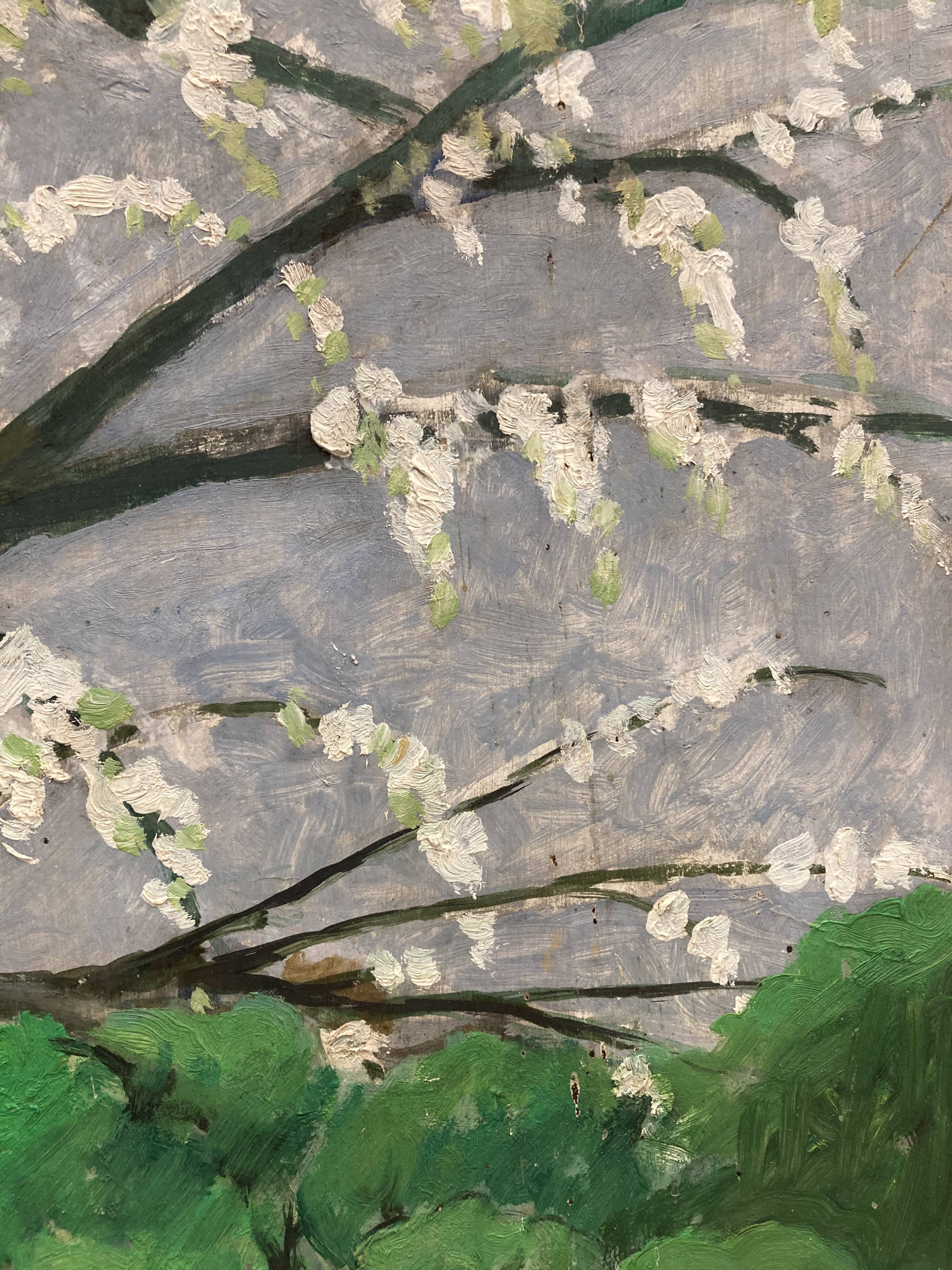 Oil on sign "The Three Graces"