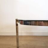 Smoked glass coffee table 70