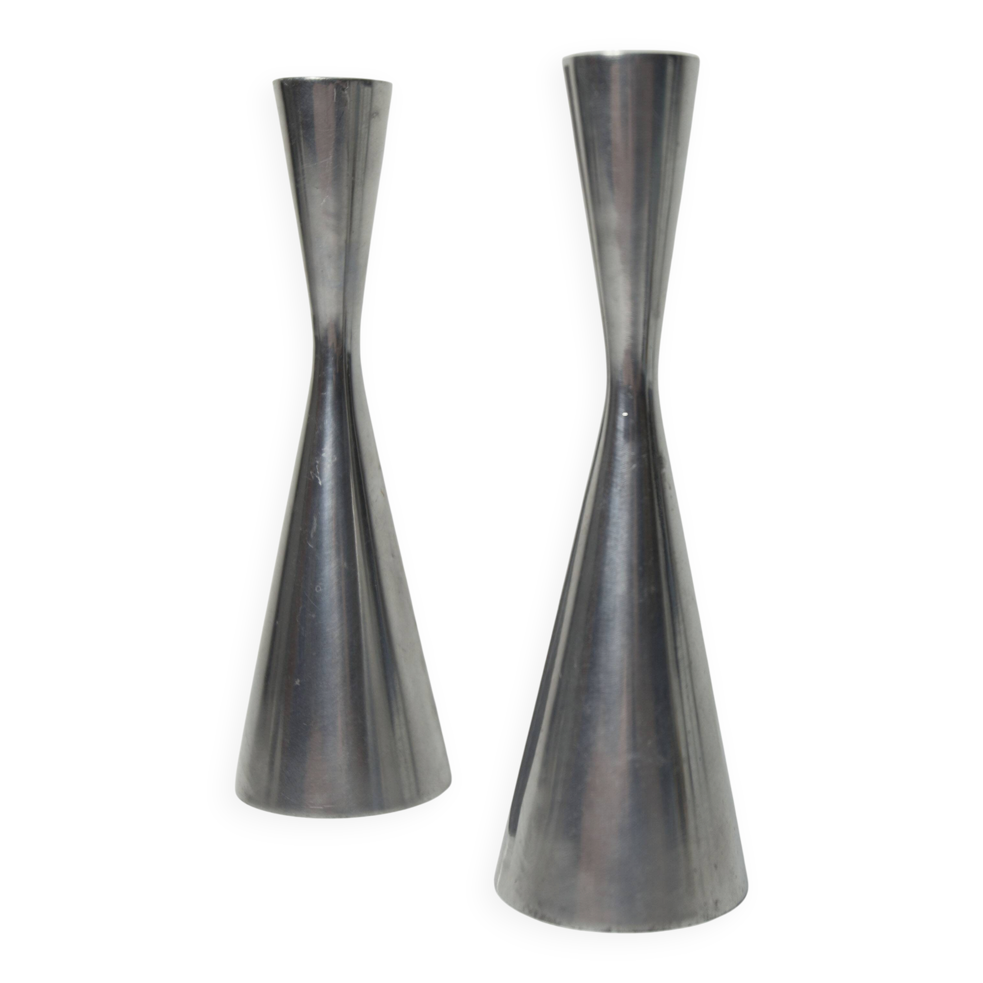 Pair of candlesticks Göta by Erika Pekkari for Ikea