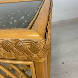 Rattan coffee table