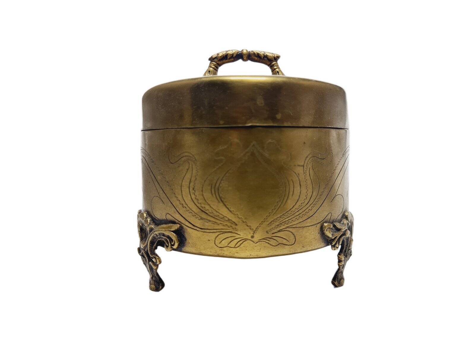 Art Nouveau sugar bowl from Szandrik, Hungary, 1890s