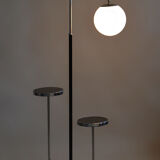 Restored Bauhaus Floor Lamp, J. Halabala, UP Zavody, Chrome, Czechia, 1930s