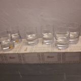 Set 6 glasses 1960 crystal Moser