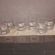 Set 6 glasses 1960 crystal Moser