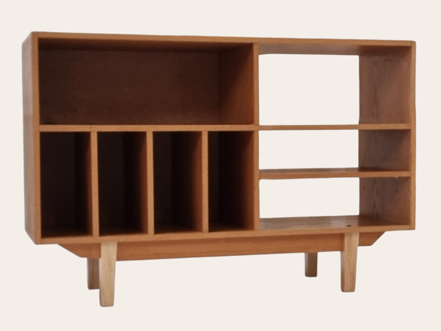 Armoire à disques Mid Century