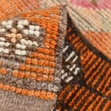 3x14 Turkish Long Vintage Runner Rug, Handmade Wool Hallway Rug, 83x429C