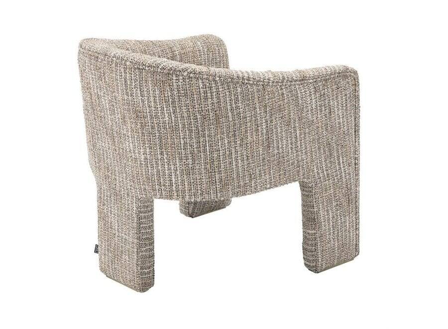Fauteuil en Tweed