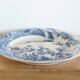 Old iron earth type dish 19th century