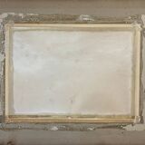 Watercolor painting by Eduard Heller (born in 1852) "Snowy Landscape"