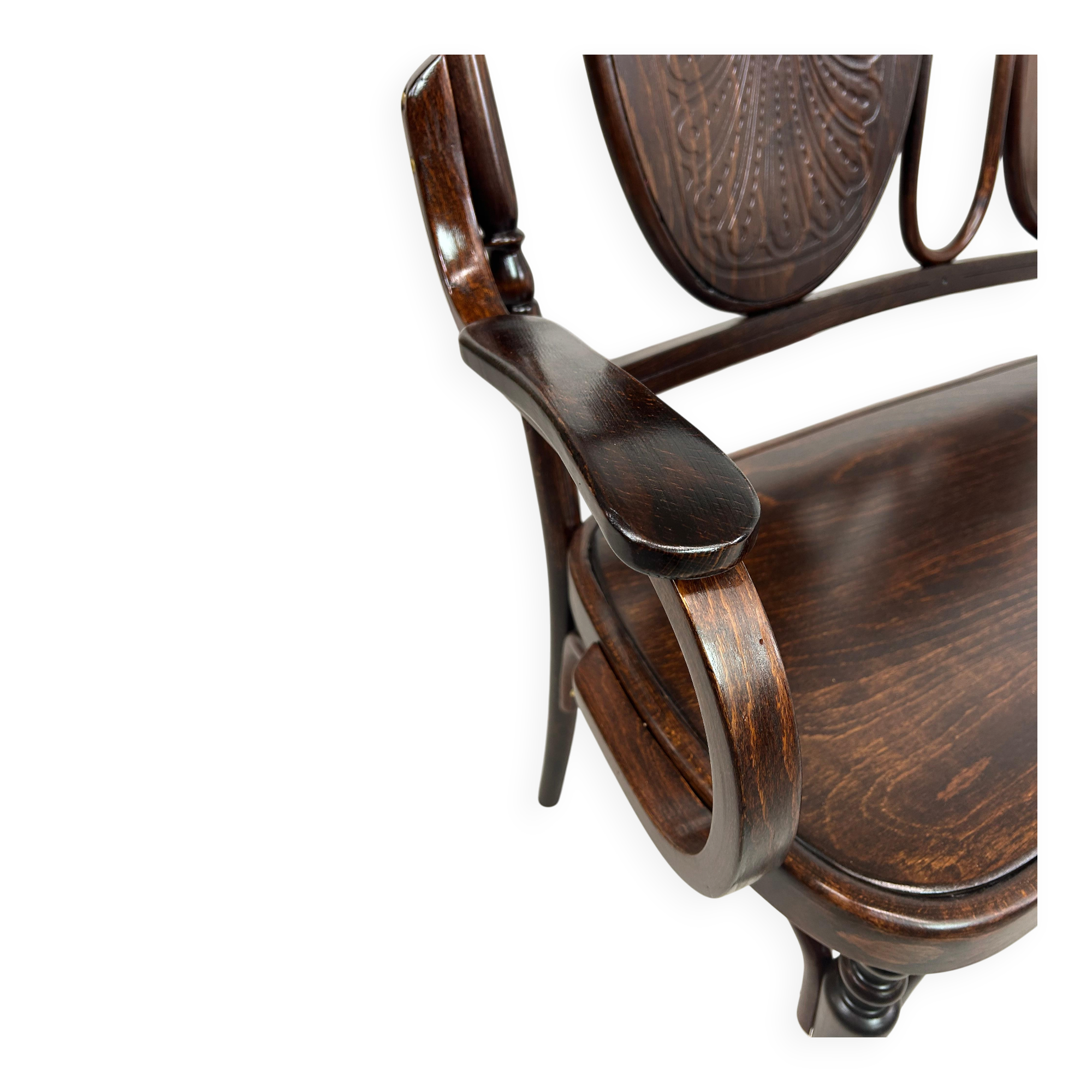 Banc cintré Sécession par Thonet Mundus
