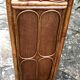 Vintage rattan bookcase