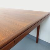 Vintage rectangular Scandinavian dining table by Johannes Andersen Samcom