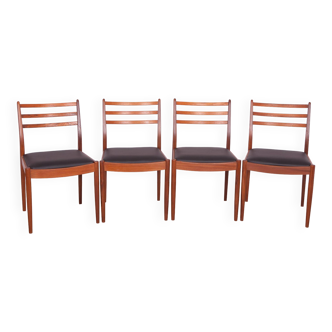 Vintage Teak Dining Chairs by Victor Wilkins for G-Plan, 1960s, Set of 4