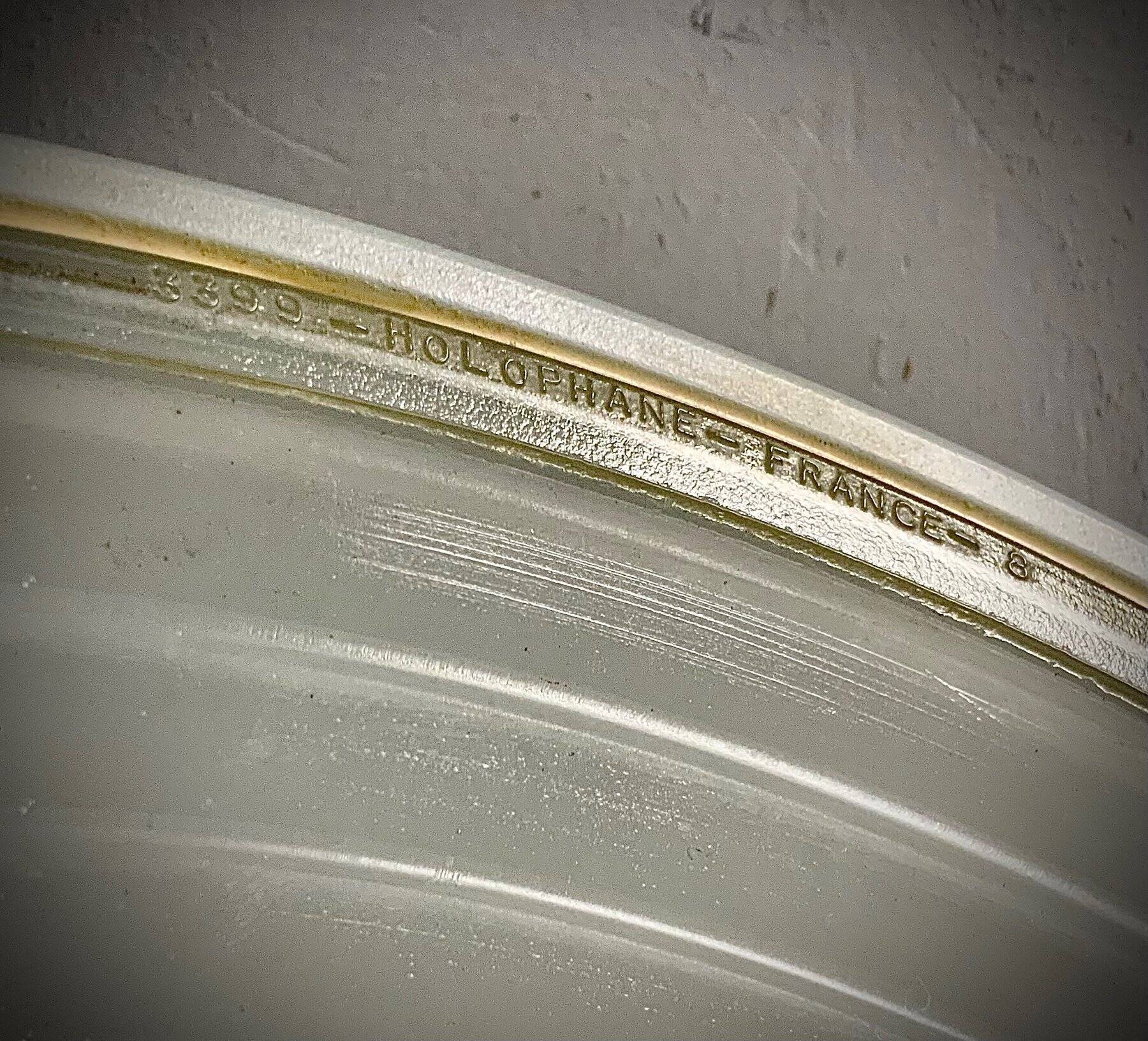 Vintage Modernist Suspension • Holophane • 1950