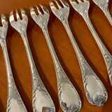 Christofle Marly 12 cake forks new condition