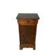 Vintage bedside table with marble top