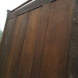 Buffet two bodies in solid oak cauchois