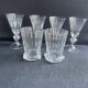 6 verres Daum service Florentin – fin XIXème