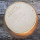 Brown vase signed Barotte