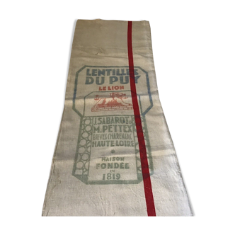 Linen canvas bag