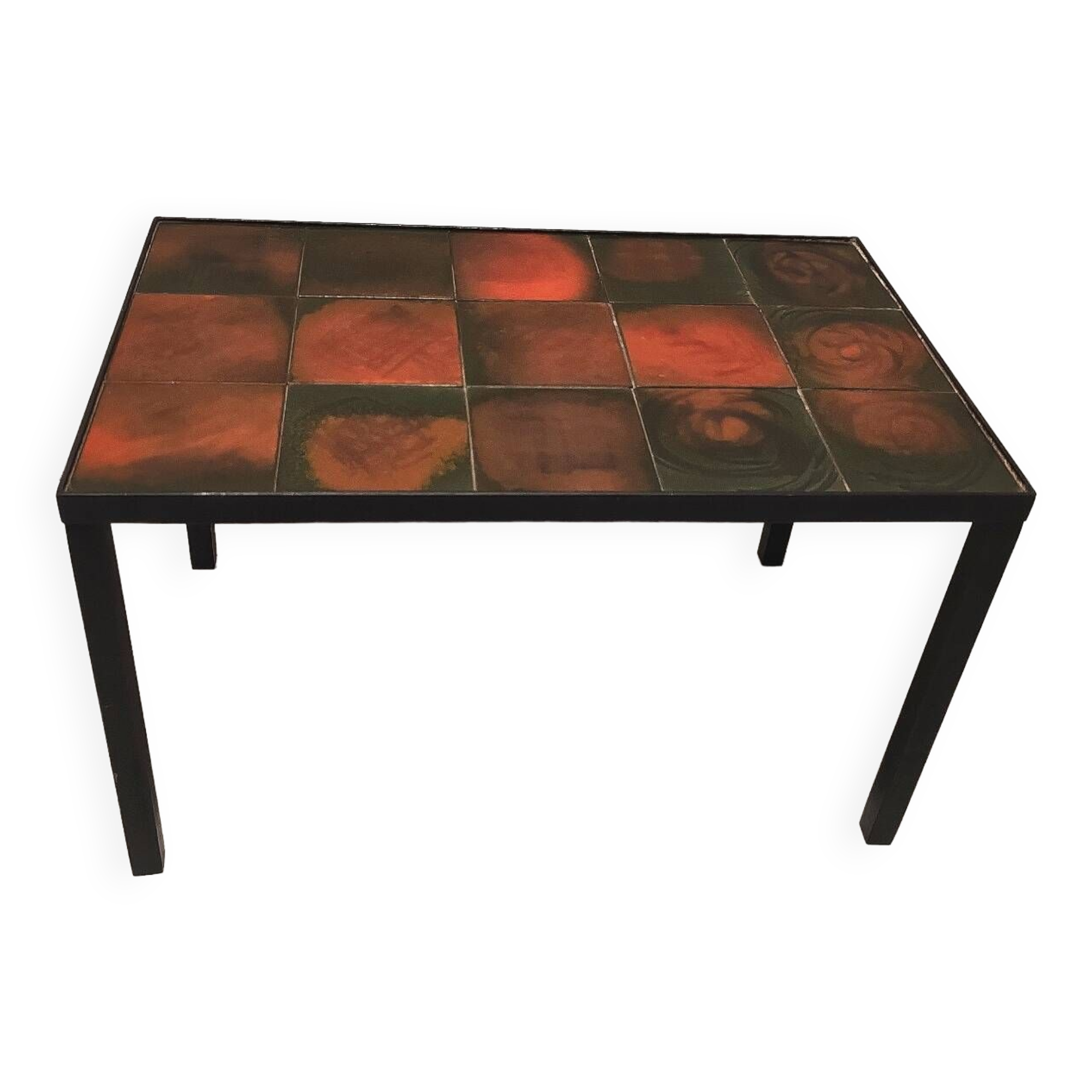 Vallauris ceramic coffee table from the 1950s