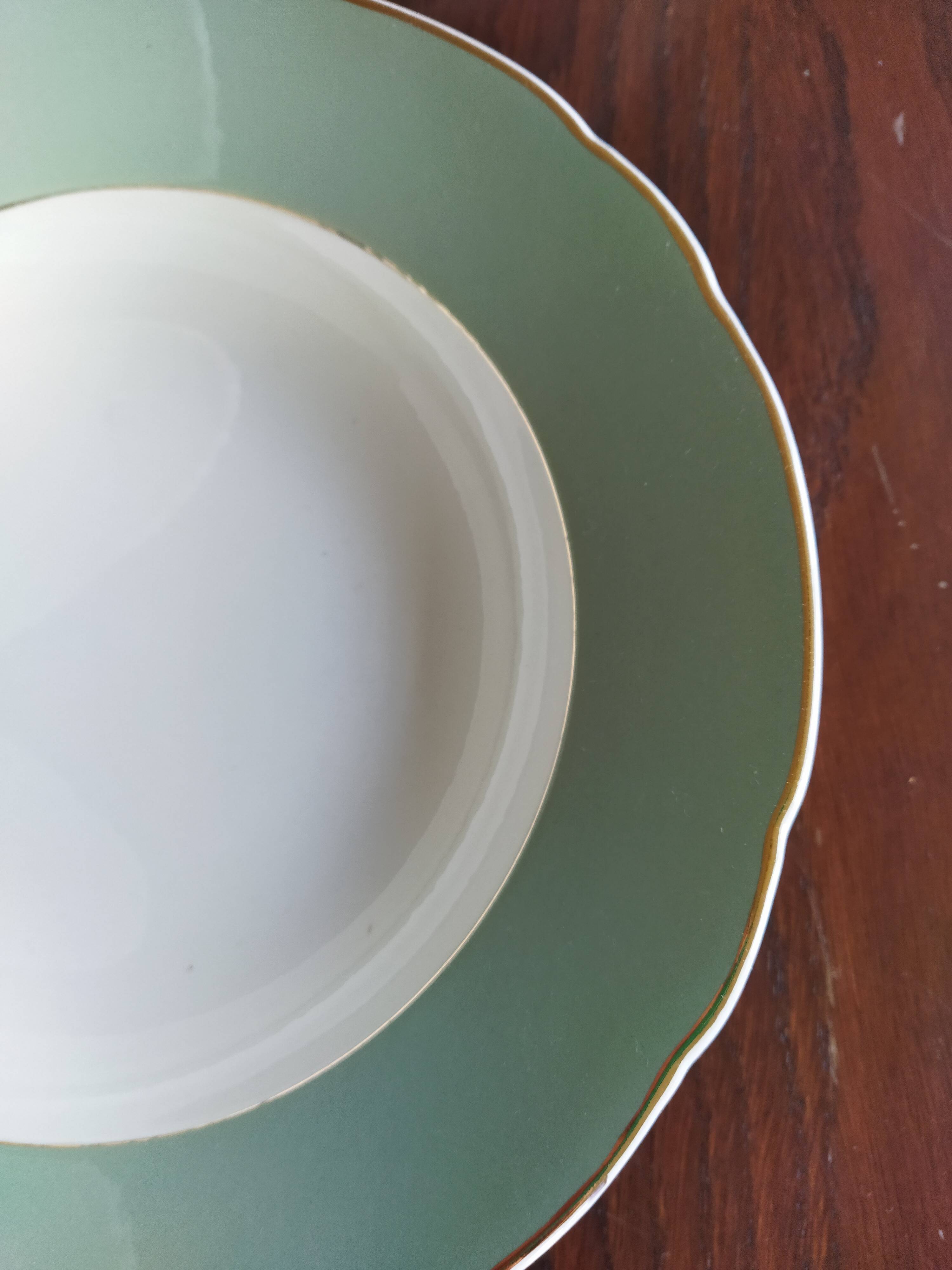 12 assiettes creuses Villeroy & Boch vintage 1960