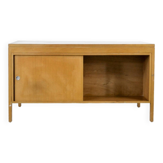 Stunning Military Midcentury Desk In Beech.