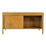 Stunning Military Midcentury Desk In Beech.