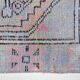 3x8 Ligth Blue Vintage Runner Rug, 77x229Cm