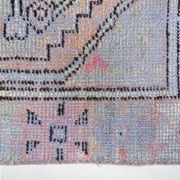Tapis de couloir vintage bleu clair