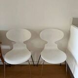 Paire d'authentiques chaises Fourmi FRITZ HANSEN/ARNE JACOBSEN