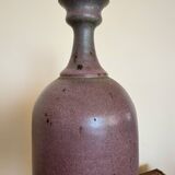 Christian Deville purple stoneware vase