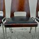 6 stackable Baumann chairs